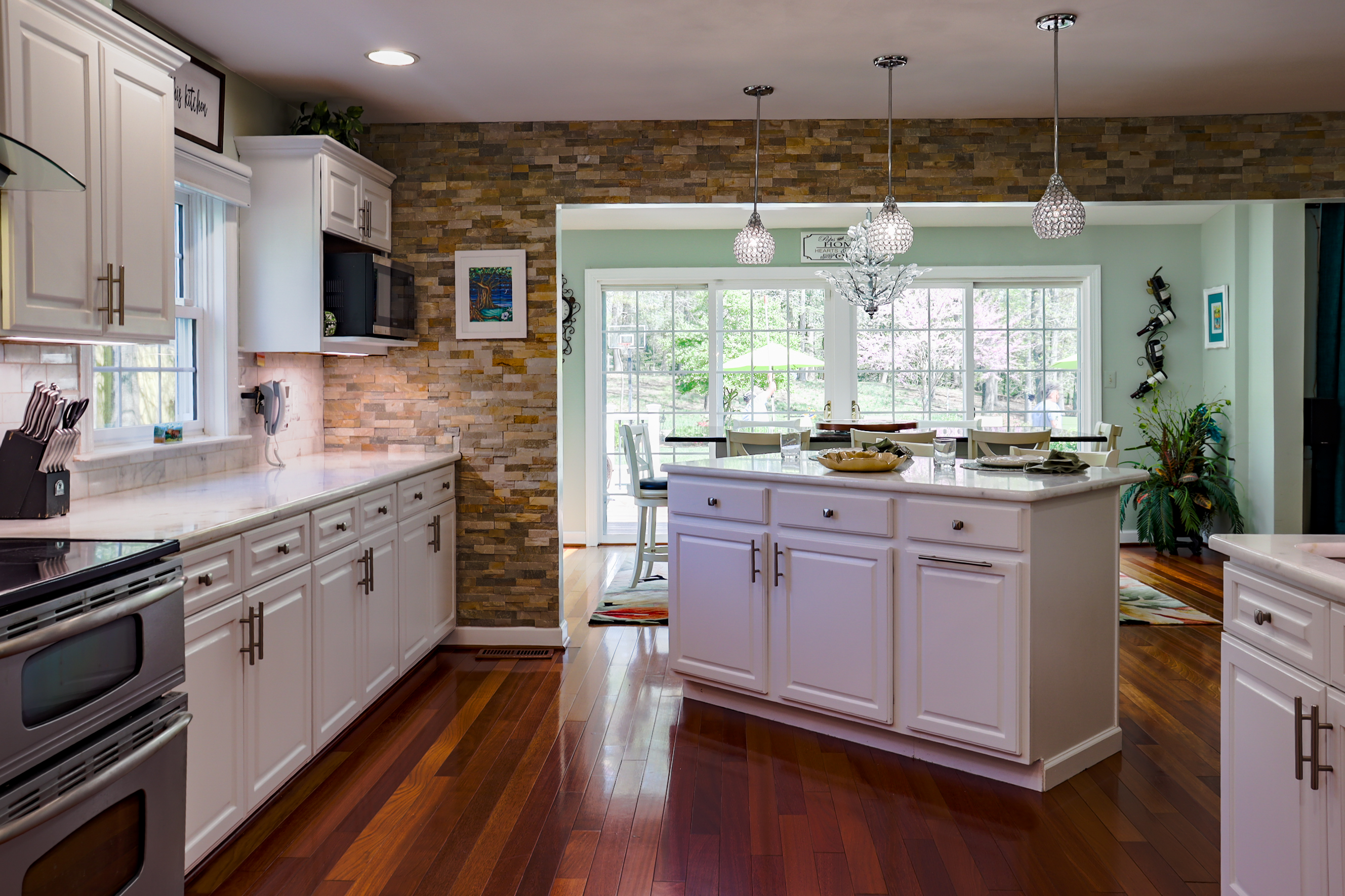 Professional real estate interior photography of a kitchen